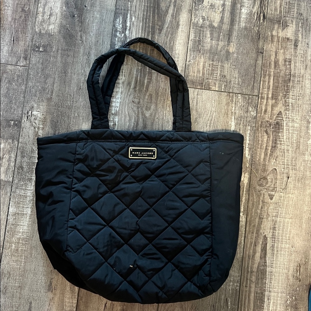 Marc Jacobs Black Quilted Tote